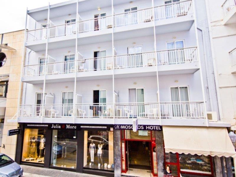 Moschos Hotel Rhodes City Exteriör bild